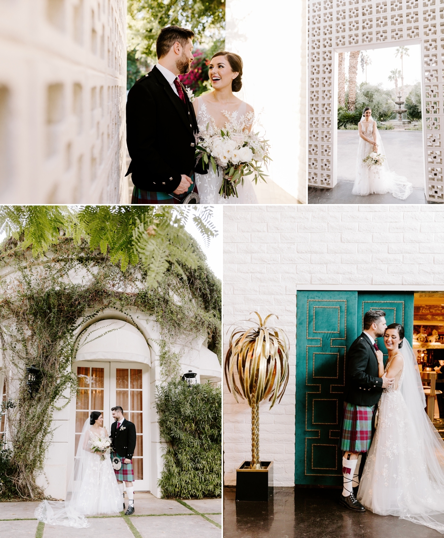 The Parker Palm Spring wedding | Photo by Loversoflove.com