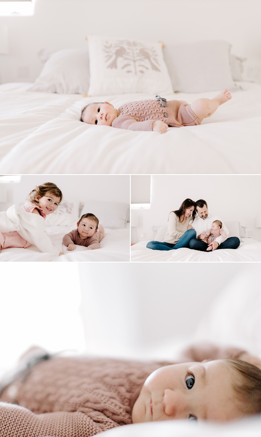 An Intimate in home family photo session | loversoflove.com