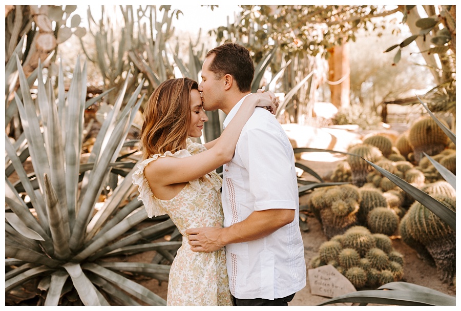 Botanical Garden Engagement lovers of love photography