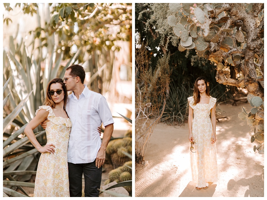 Botanical Garden Engagement lovers of love photography