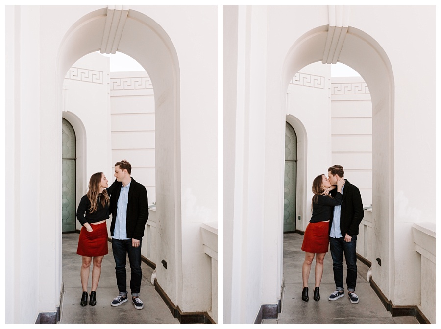 Griffith Observatory Anniversary Session lovers of love photography